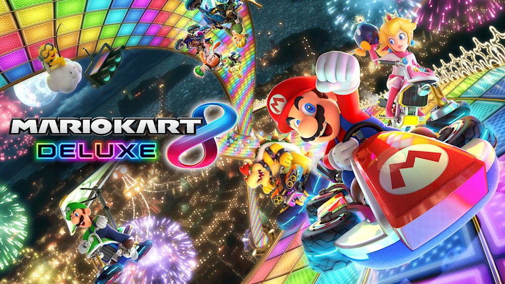Capa de Mario Kart 8 Deluxe para Nintendo Switch