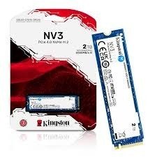 SSD Kingston NV3 NVMe de 2 TB no formato M.2 2280