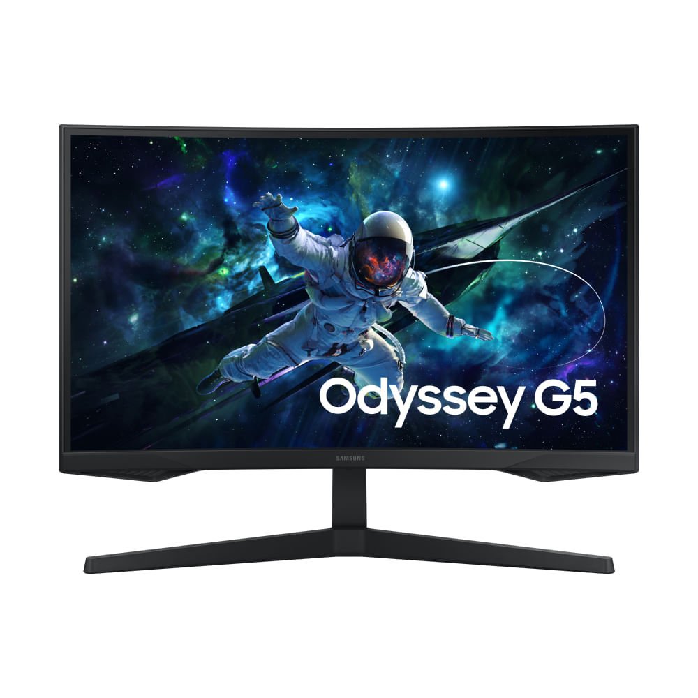 Monitor Samsung Odyssey G5 curvo de 27 polegadas